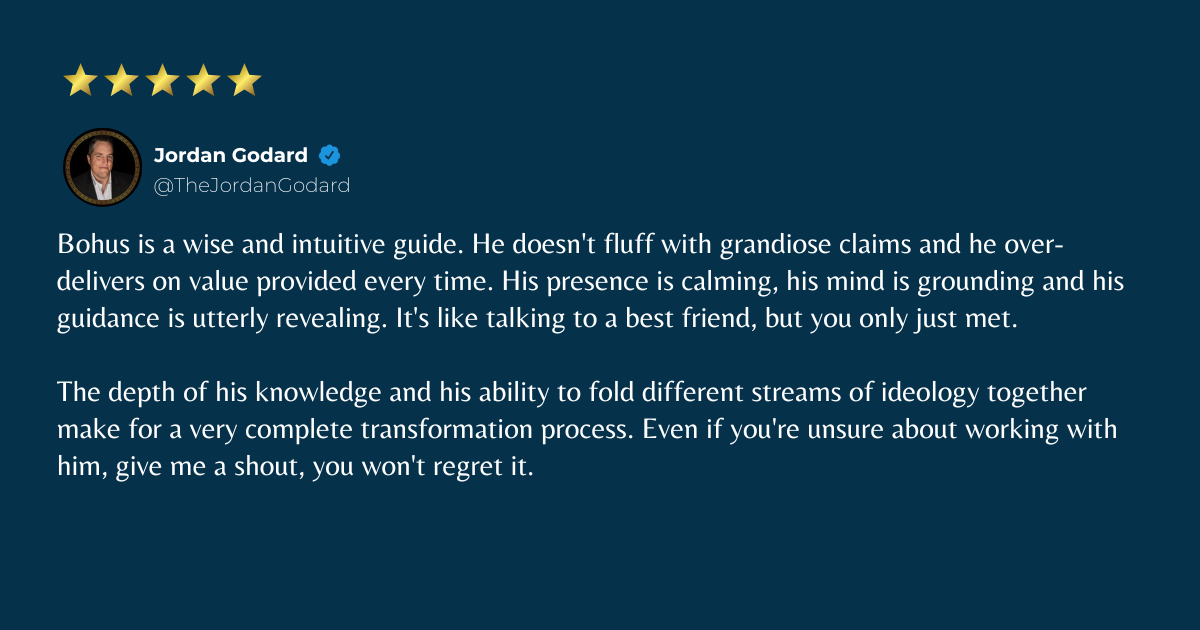 Testimonial from Jordan Goddard